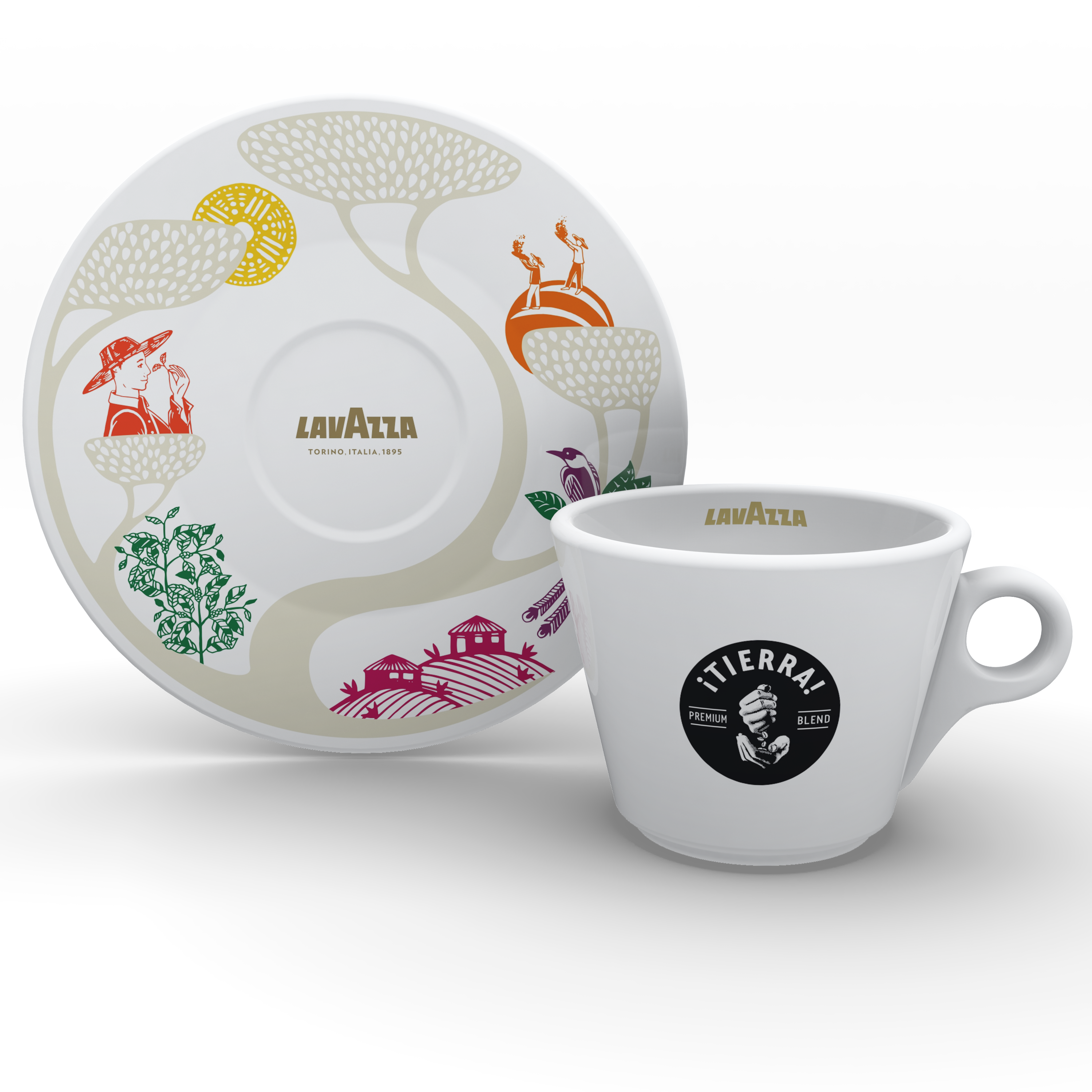 ¡Tierra! cappuccino underkop