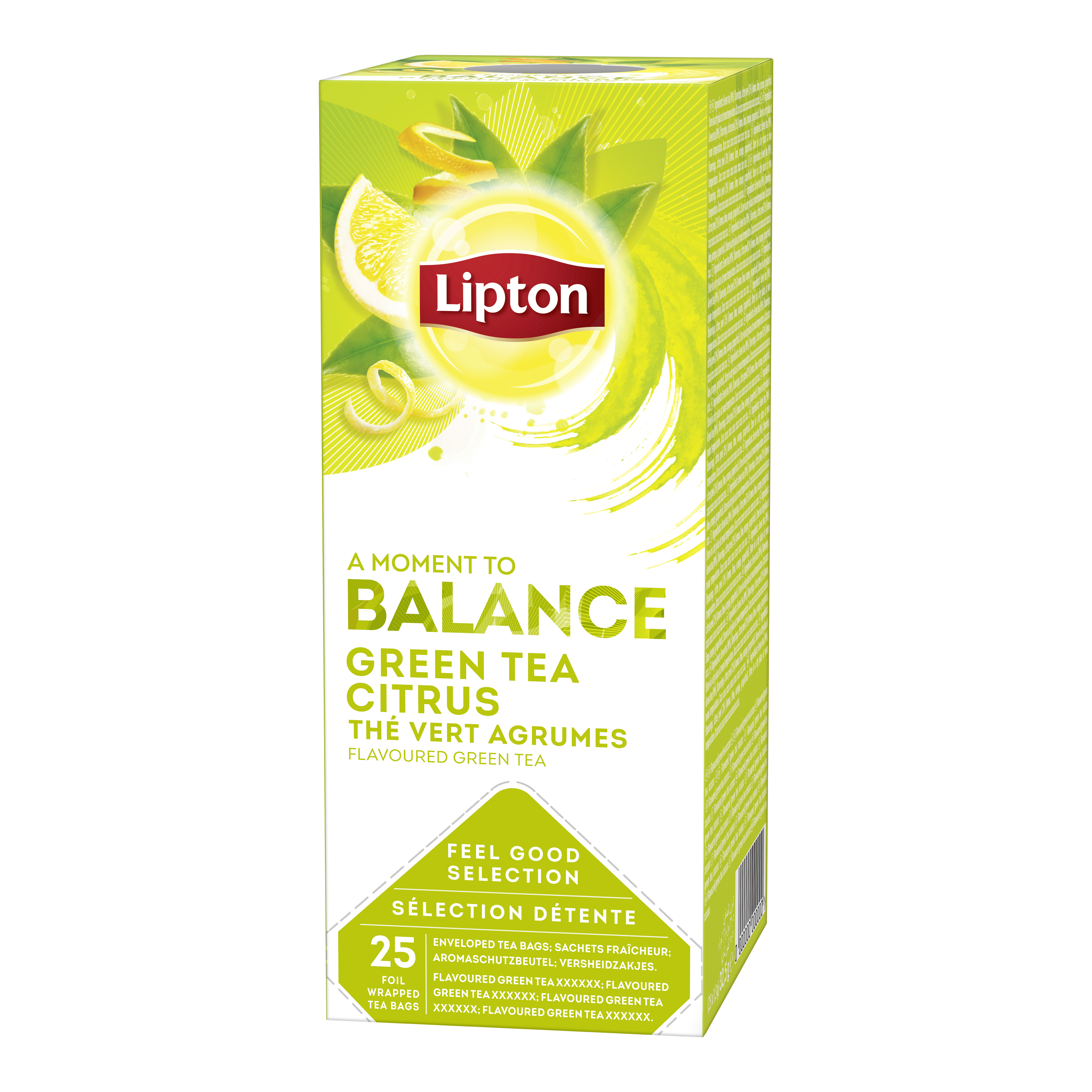Lipton Green Tea Citrus - 6x25 breve