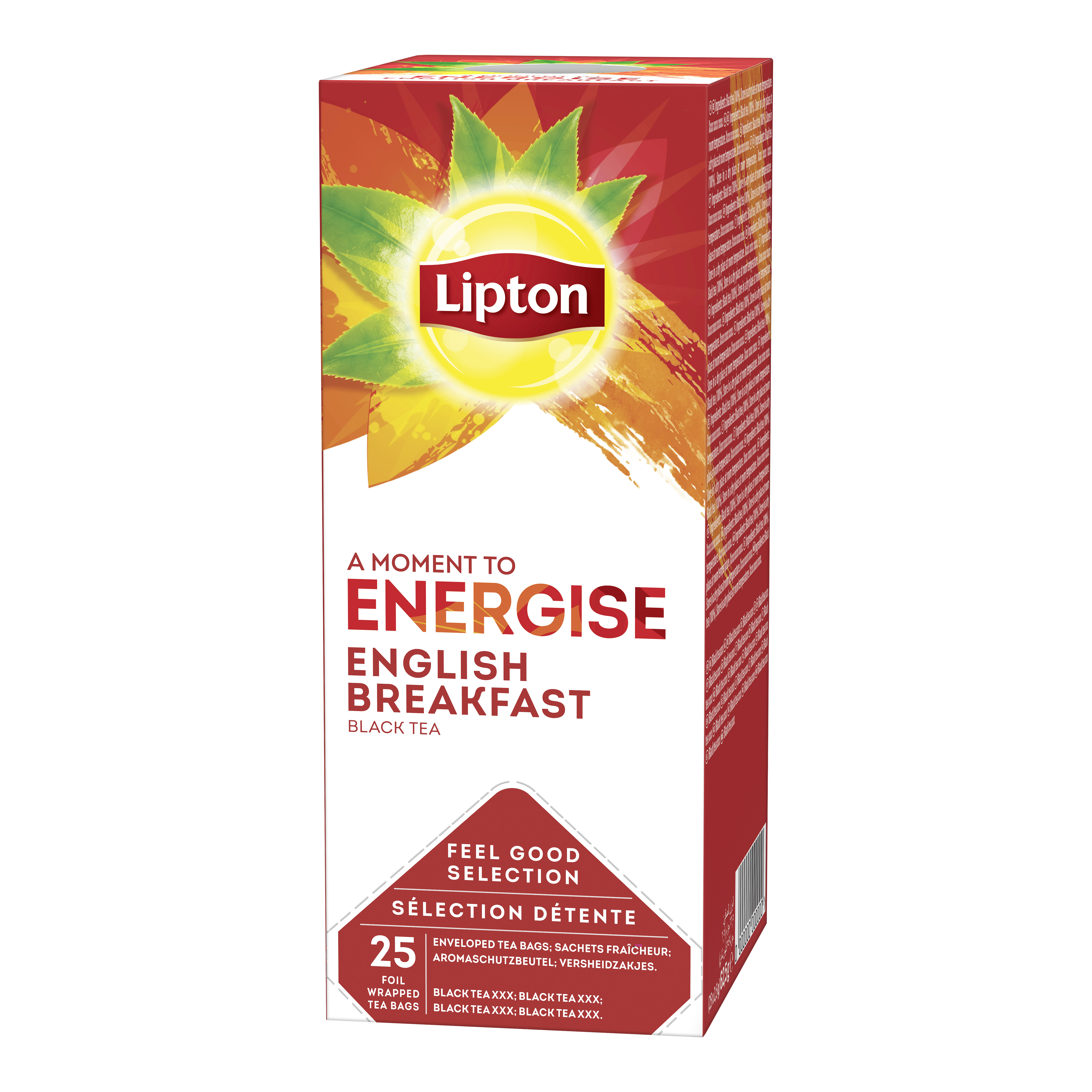 Lipton English Breakfast - 6x25 breve
