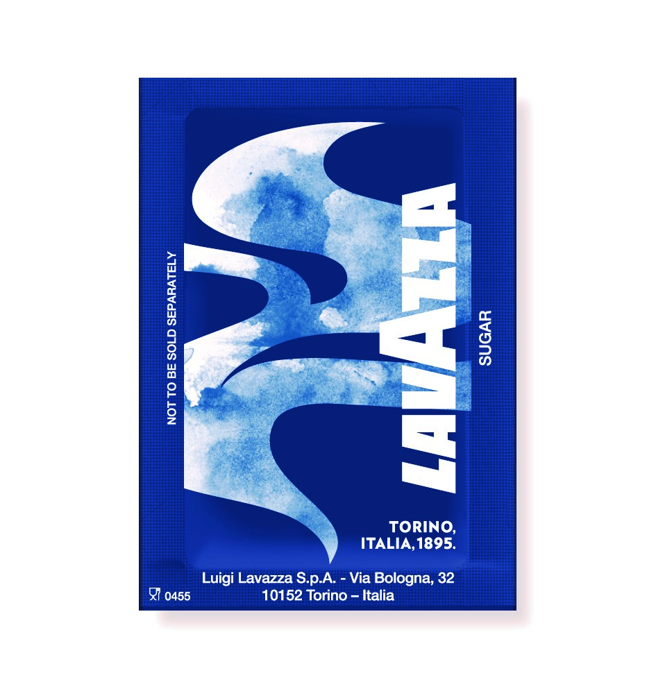 Lavazza sukker i brev